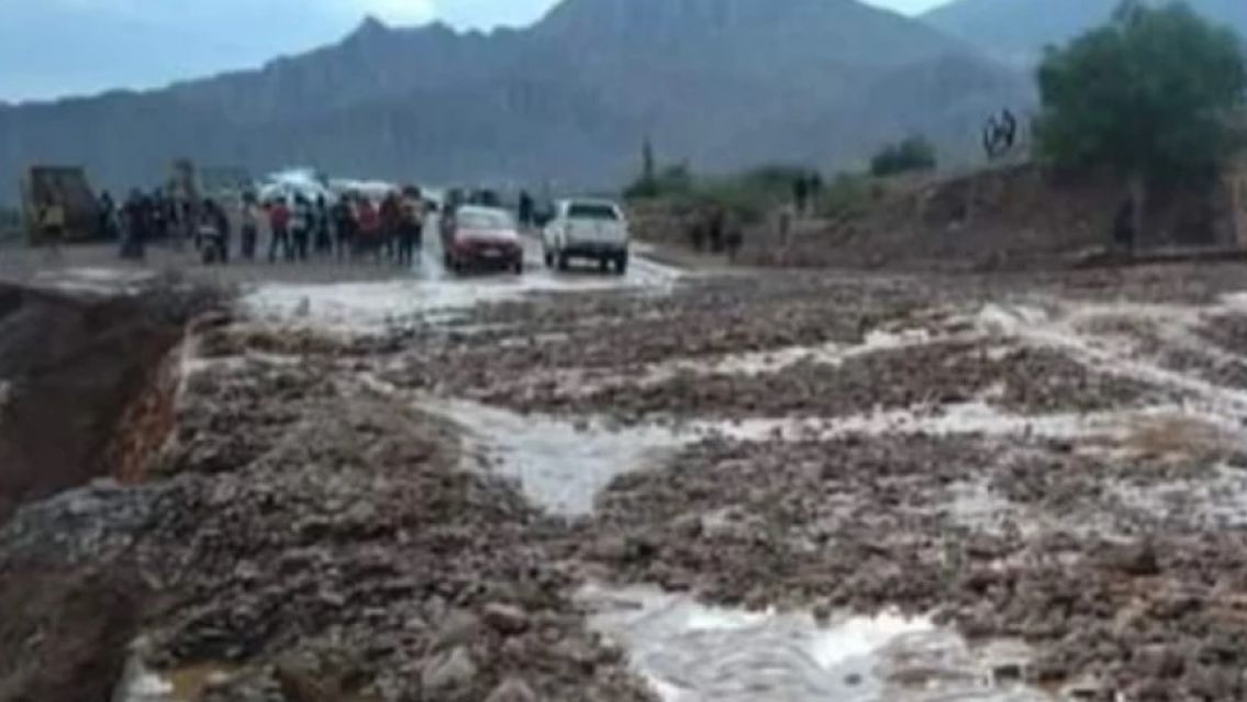 Hay 13 cortes de ruta por el temporal en Jujuy