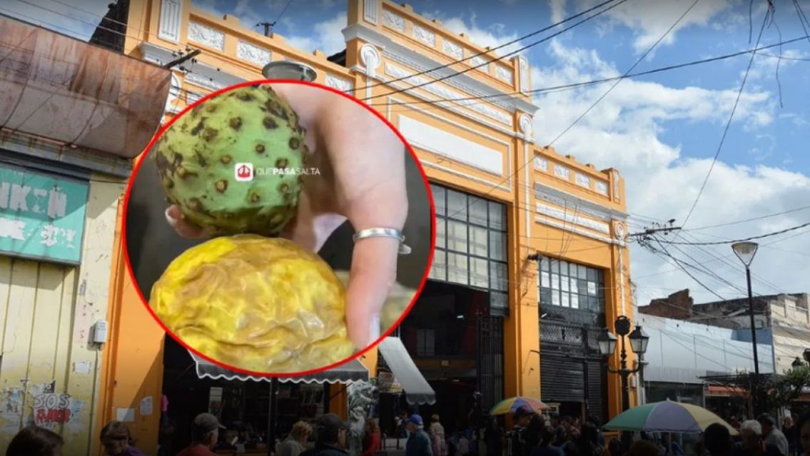 Las extra�as frutas que venden en Salta: pocos las conocen