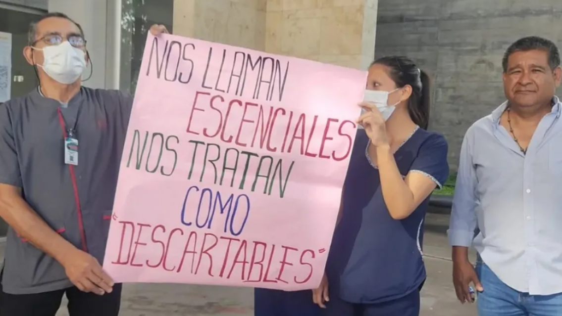 Enfermeros jujeños se ven obligados a tener dos trabajos para llegar a fin de mes