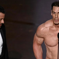 El actor John Cena subi&oacute; sin ropa al escenario en la gala de los premios Oscars