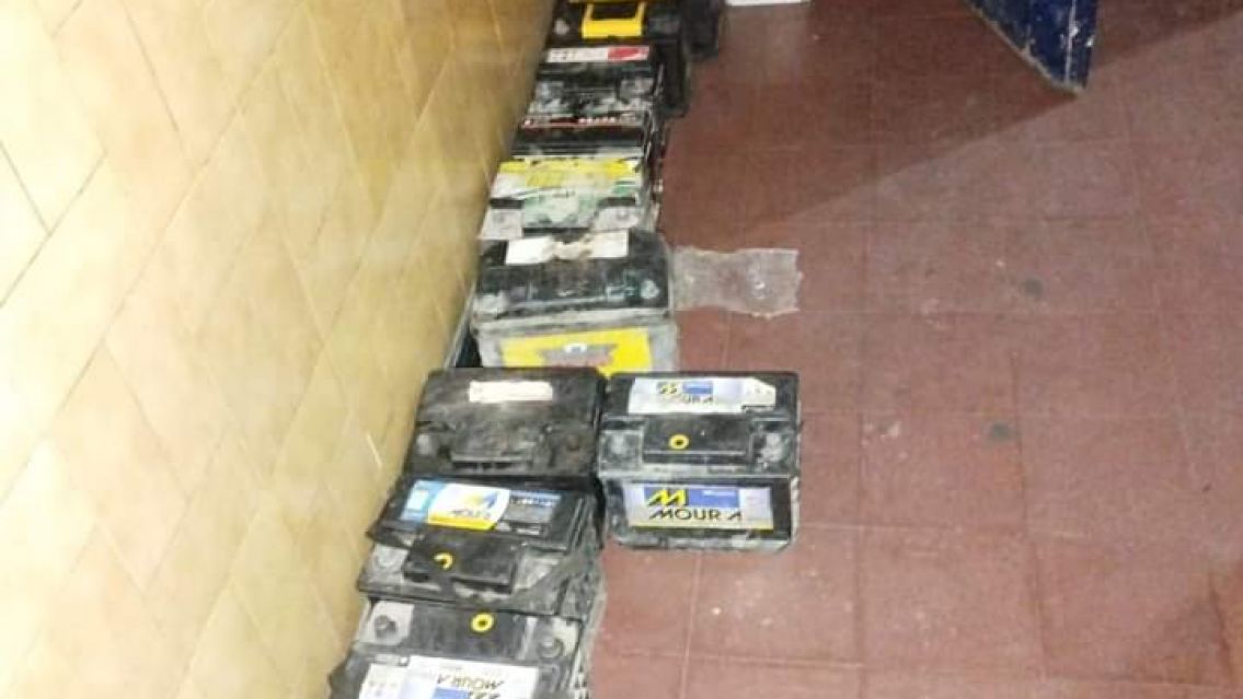 Agarraron a los chorros de batería más buscados de Jujuy: Tenían un montón
