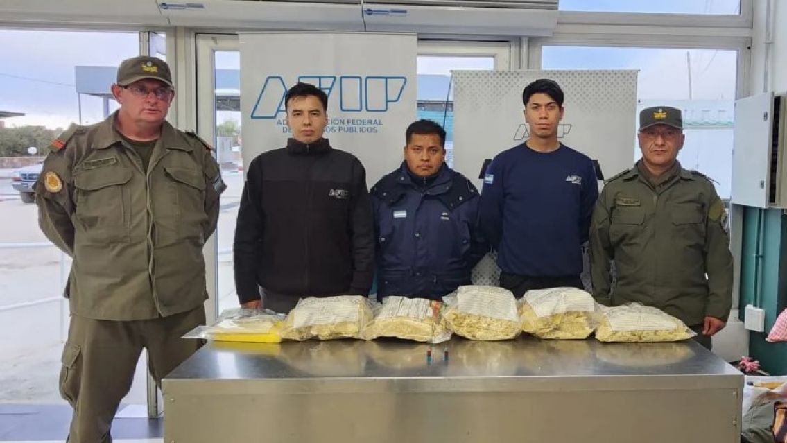 Secuestraron un cargamento de cocaína valuado en más de $300 millones en La Quiaca