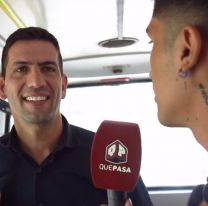 Políticos en bondi: Subimos a Manuel Quintar a un colectivo