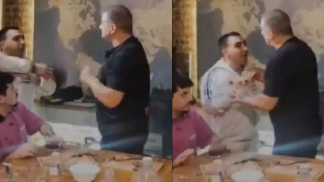 El Turco García se agarró a piñas en vivo con un invitado en pleno programa