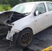 [URGENTE] Terrible choque en ruta 9/34 durante el día del amigo: quedaron destrozados