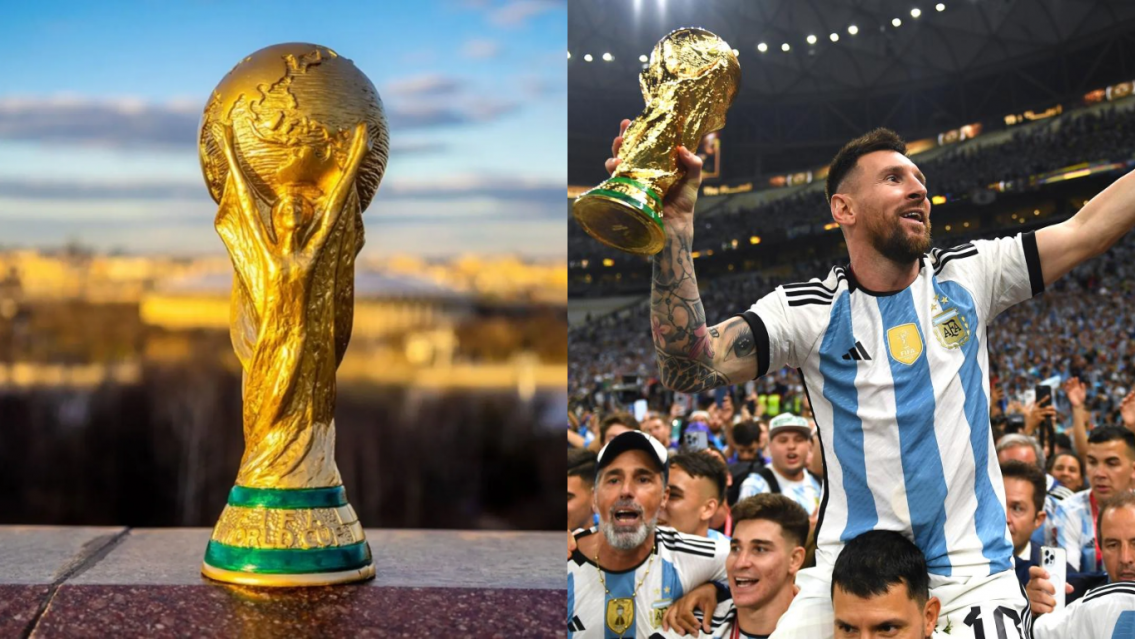 La copa del mundo viene al norte argentino: la misma que alzó la selección argentina en Qatar 2022