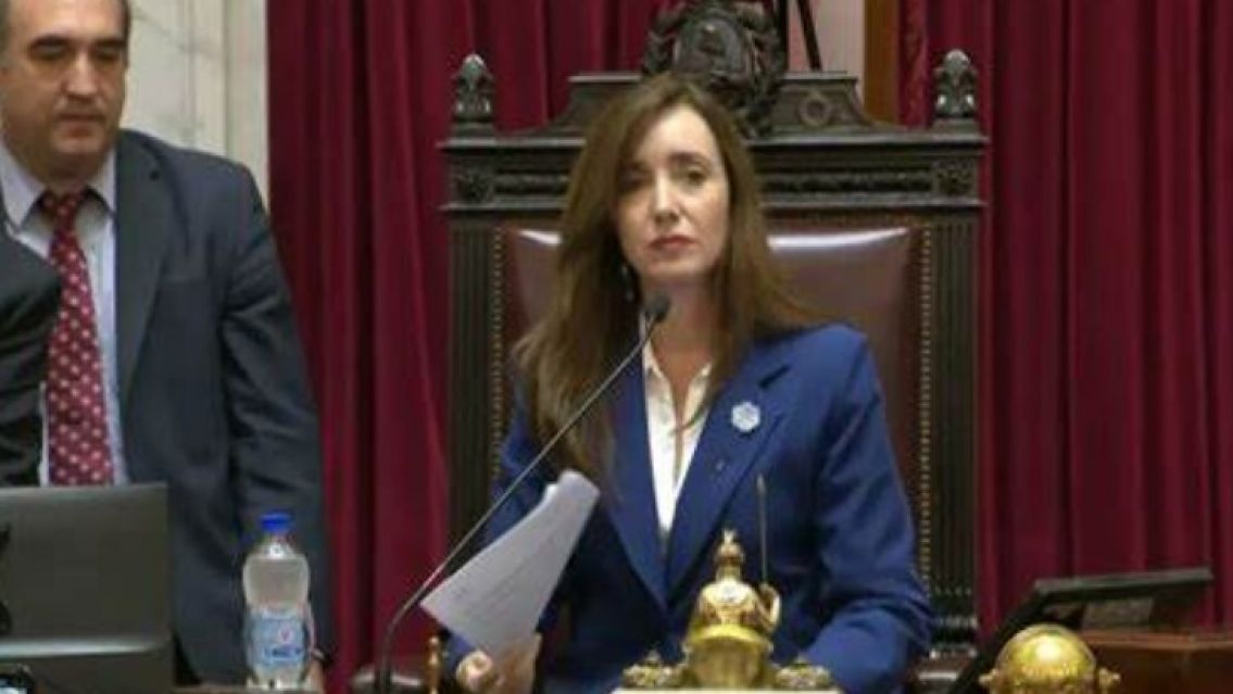 El DNU se trata en el Senado y parece que ser� rechazado: �Es culpa de Villarruel?