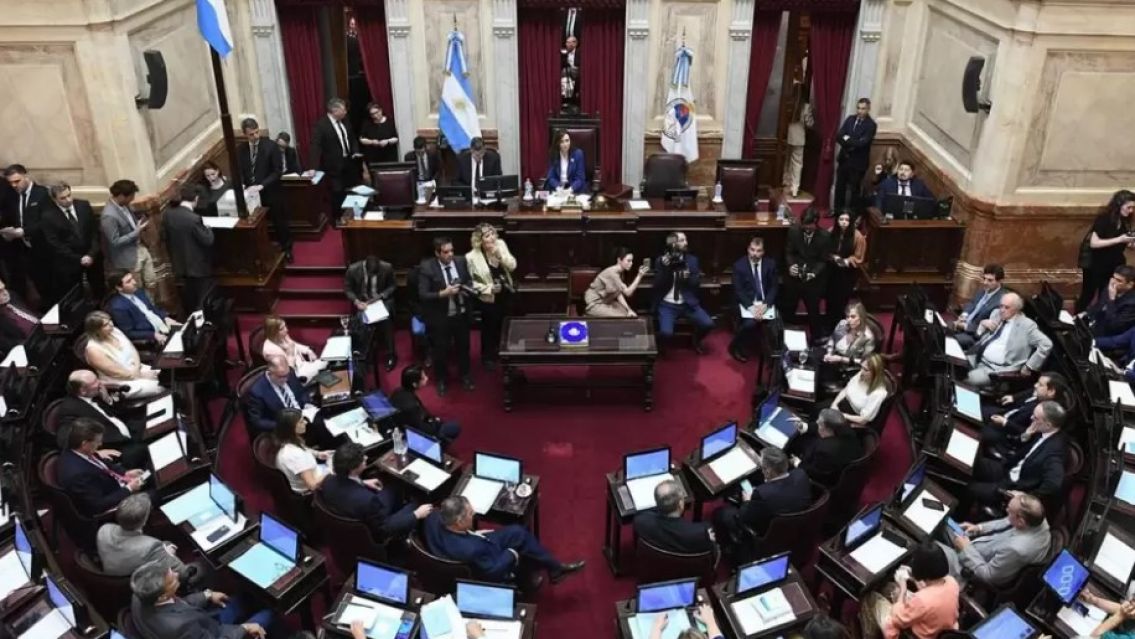 El Senado rechaz� el mega DNU de Javier Milei y ser� tratado en Diputados
