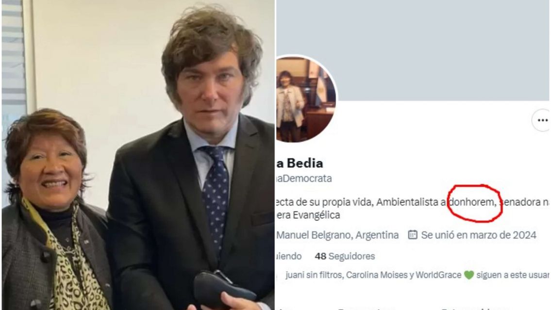 Otro papel�n de la juje�a libertaria Vilma Bedia: "a donhorem"