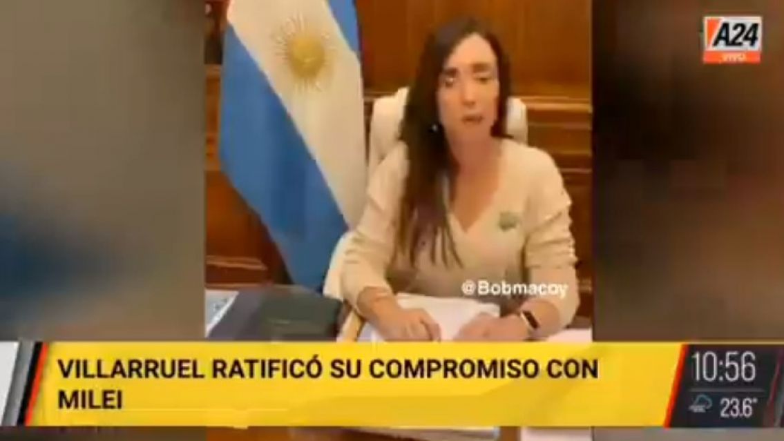 Reconocido periodista insult� a Victoria Villarruel y qued� expuesto al aire (VIDEO)