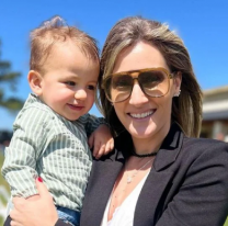 &iquest;Es sangre? El drama que vivi&oacute; Mica Viciconte con su peque&ntilde;o hijo a la salida del maternal