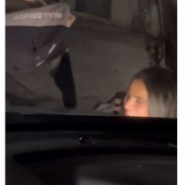 En medio de la madrugada, filmaron a la salte&ntilde;a de Gran Hermano haciendo pis en la calle