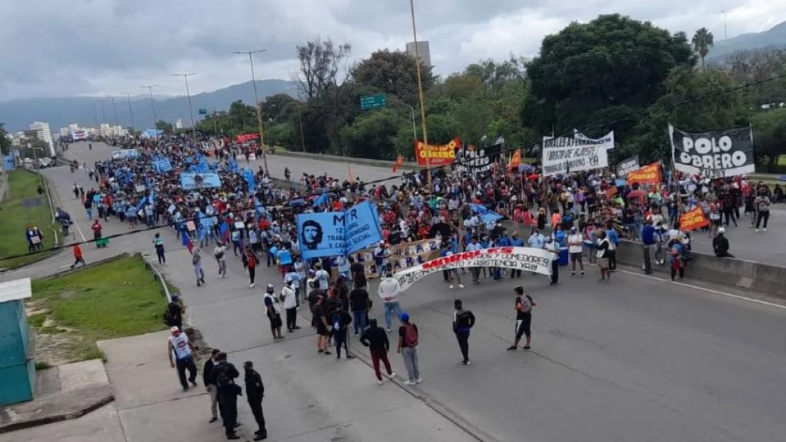 Ma�ana complicada en Jujuy: Cortar�n calles en contra de Javier Milei