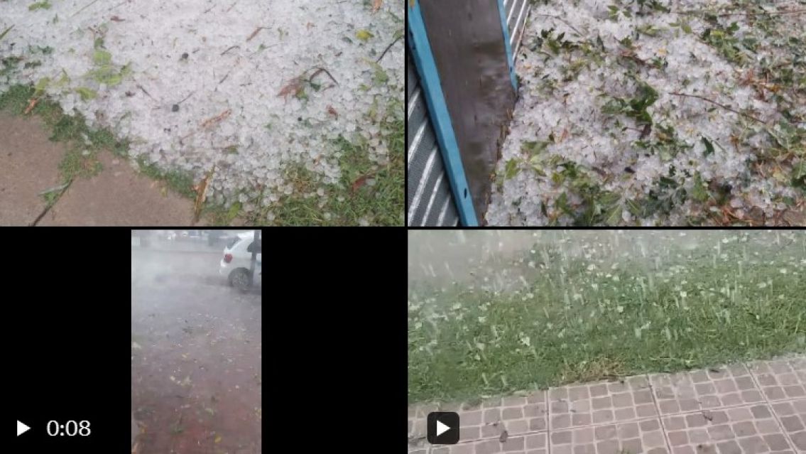 Brutal temporal en Buenos Aires: Destroz� todo