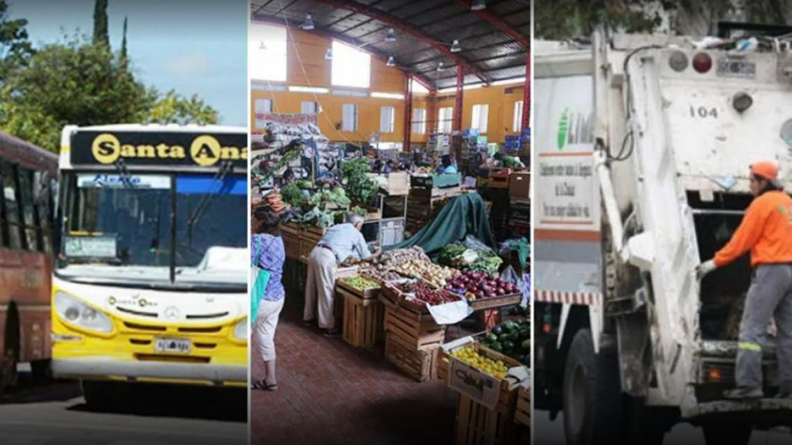 Así funcionarán los servicios municipales durante el finde XXL en San Salvador de Jujuy