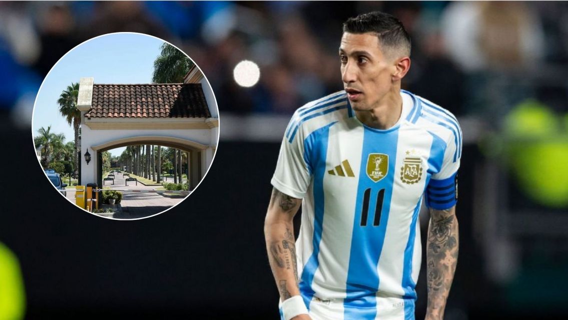 Amenazaron a la familia de Ángel Di María: le dejaron este cartel en su casa