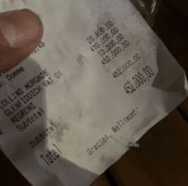 "No nos dimos cuenta", gastó casi medio millón de pesos tomando tragos con amigos