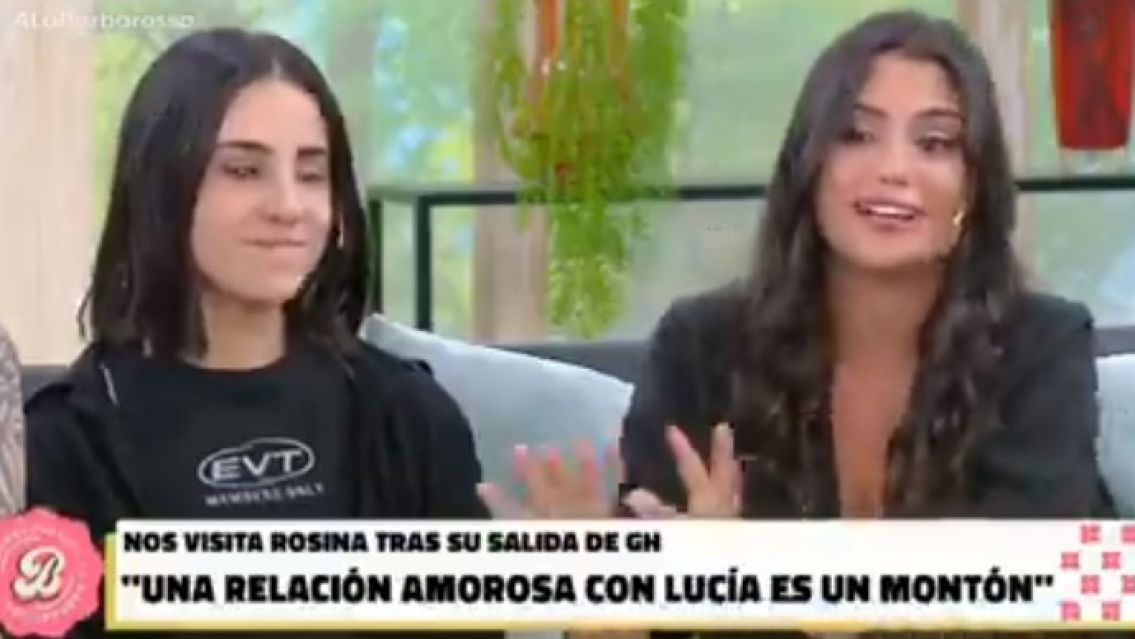 Rosina le 'par� el carro' a Luc�a en vivo: "Es un mo..."