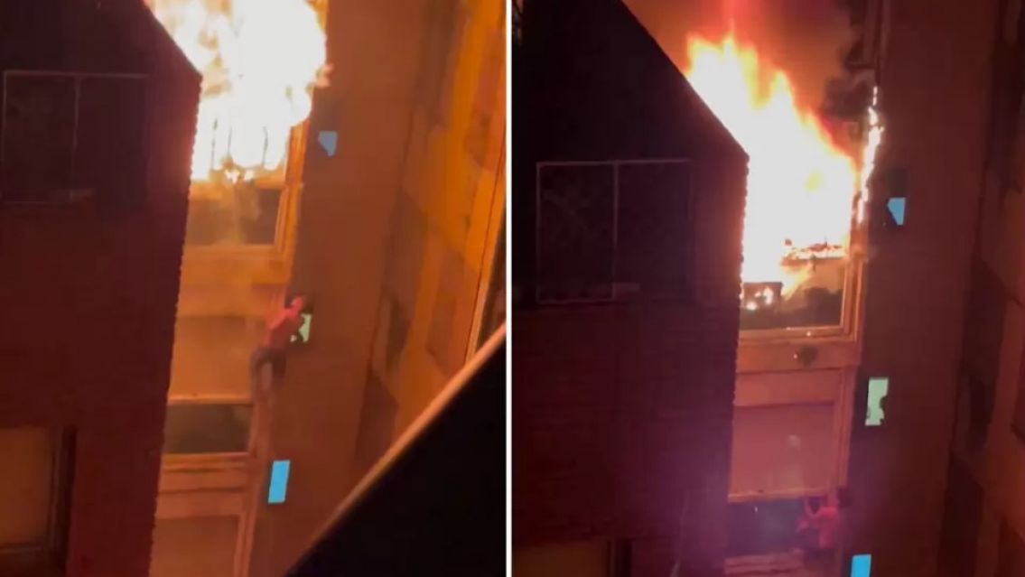 Estudiante juje�o salv� su vida de milagro en un terrible incendio en C�rdoba