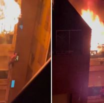 Estudiante juje&ntilde;o salv&oacute; su vida de milagro en un terrible incendio en C&oacute;rdoba