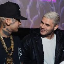 Se conoci&oacute; un nuevo video del momento en el que se cruzaron L-Gante, Wanda Nara y Mauro Icardi