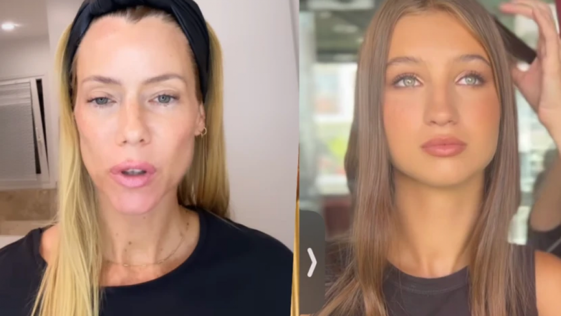 Nicole Neumann dio su versi�n de porqu� Indiana Cubero se fue a vivir con su pap�