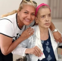 As&iacute; est&aacute; L&iacute;a Crucet hoy. Gladys La Bomba Tucumana la visit&oacute; y subi&oacute; una foto