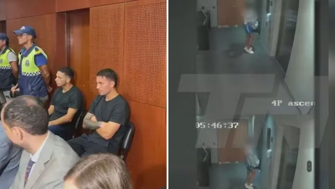 [IM�GENES] As� sal�a del hotel la joven que denunci� a los jugadores de V�lez