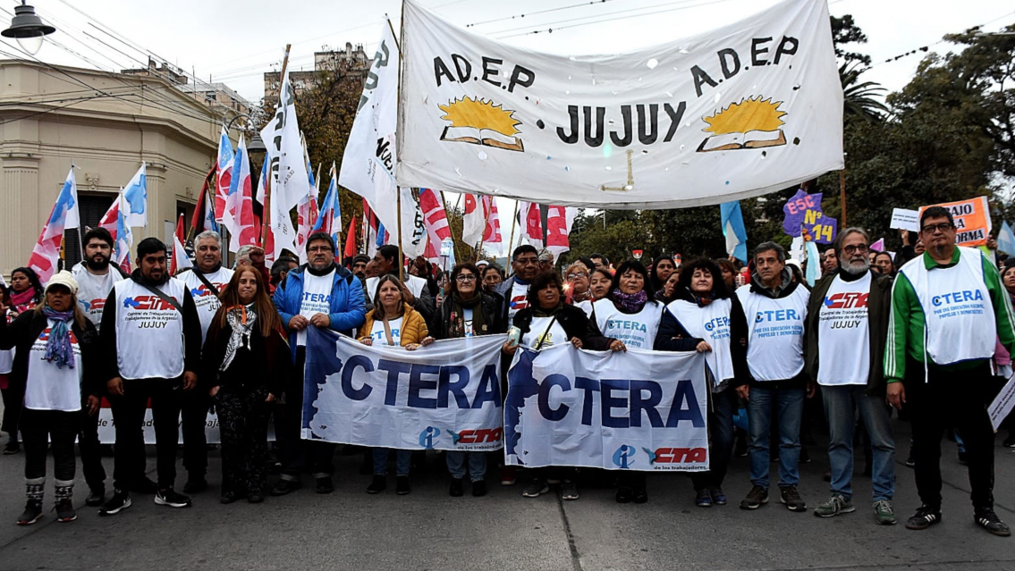 Los docentes anuncian un nuevo paro general para este jueves