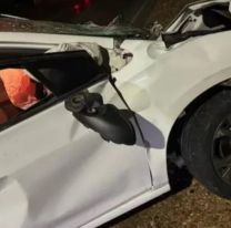 Con 16 años manejaba por la ruta, chocó y murieron un padre de 33 y su hijo de 8