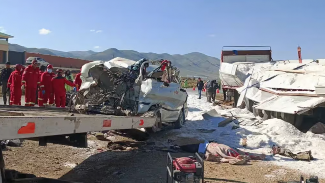 Terrible tragedia en Bolivia: un accidente dejó 14 personas muertas