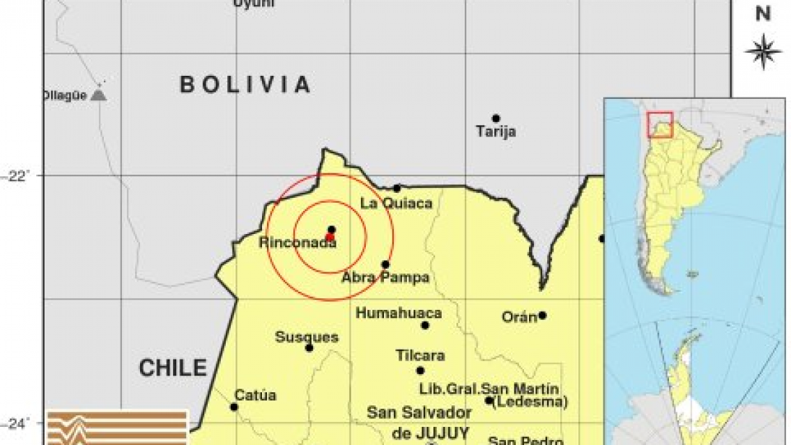Sismo de 4 puntos hizo temblar a Jujuy: dónde fue el epicentro