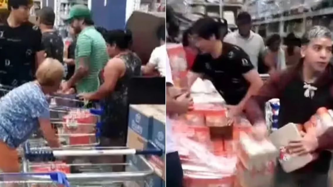Se agarraron a las �apis en un s�per por los repelentes: duraron solo segundos