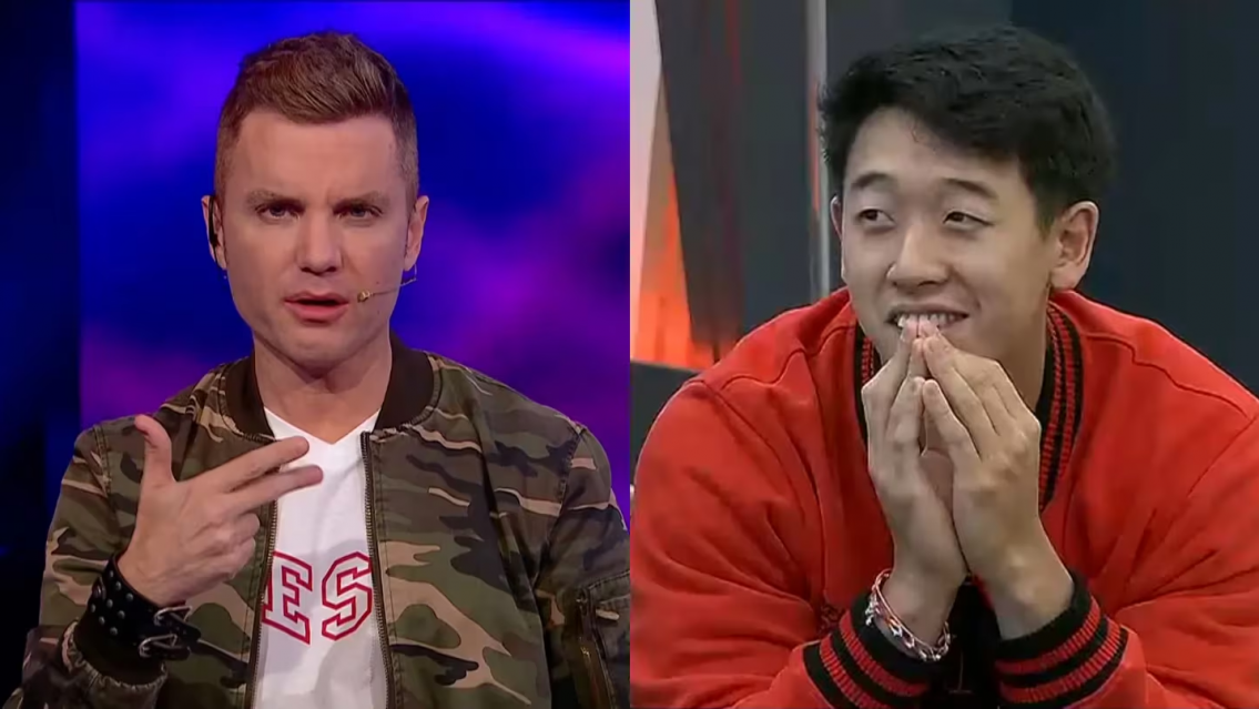 Tenso cruce en Gran Hermano entre Santiago del Moro y Martín Ku