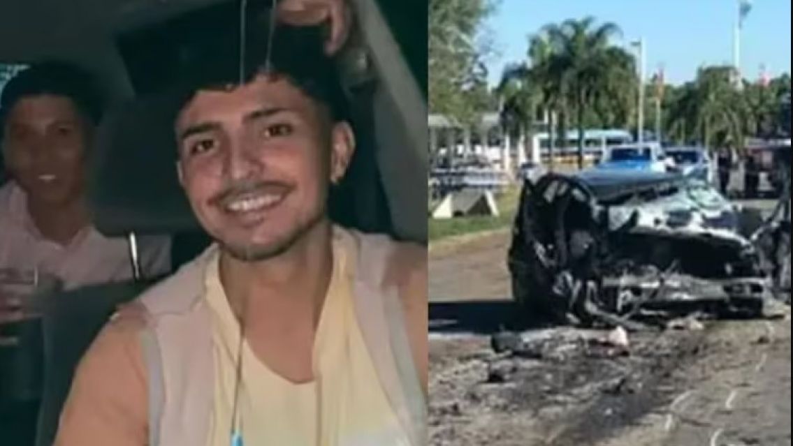Volv�an de un recital y murieron en un brutal choque frontal en Entre R�os