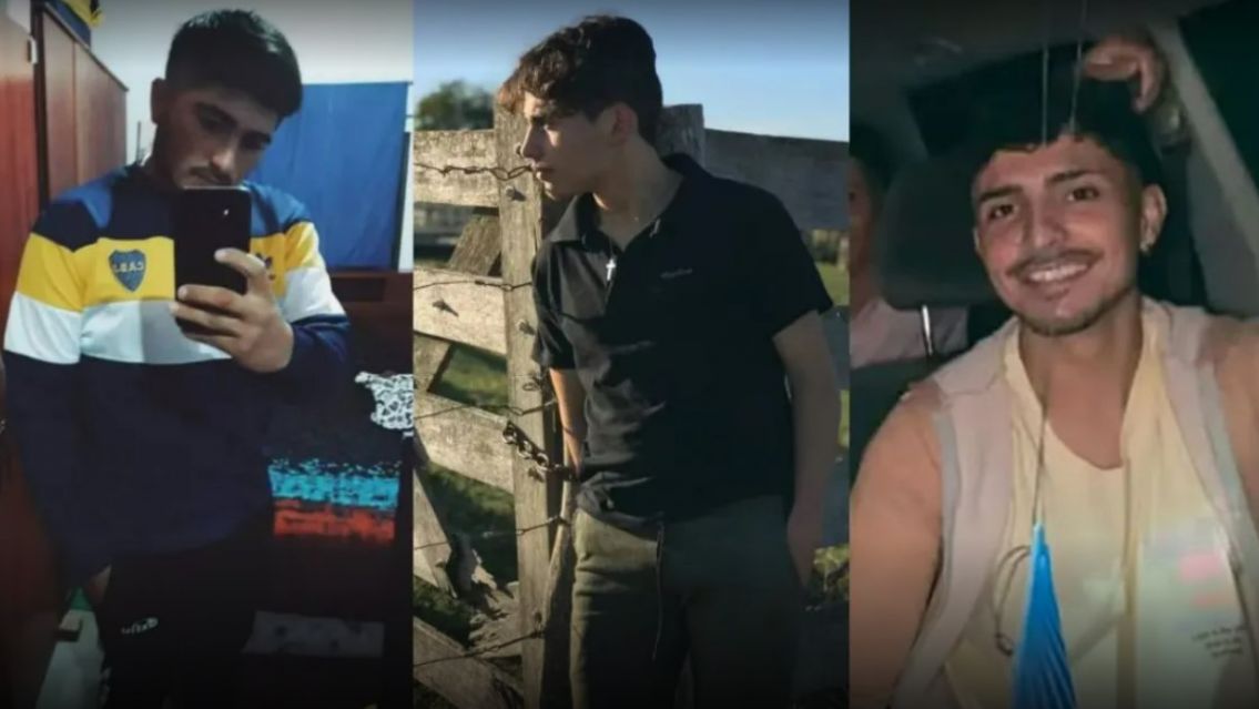 Quiénes eran los tres jóvenes que murieron tras chocar en plena ruta