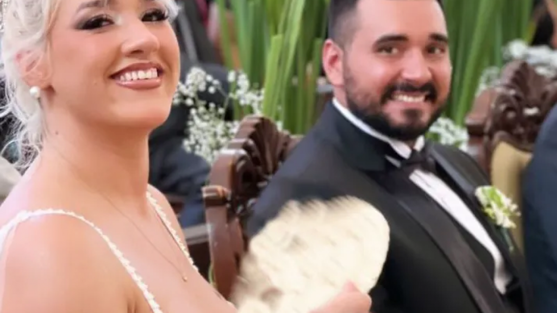 Se casó el cantante Lázaro Caballero y al toque descubrieron esto de su esposa