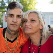 La mam&aacute; de L-Gante quebrada al hablar de su fallecido hijo