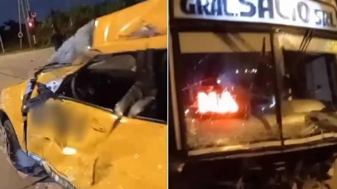 Brutal choque en la ruta 1 dejó a una jujeña luchando por su vida