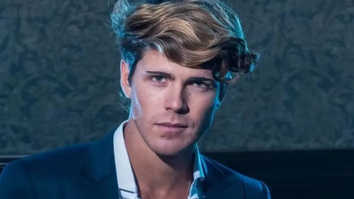 Marcos Ginocchio se sacó la foto más jugada de su carrera como modelo