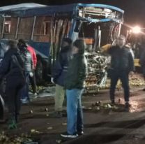 Brutal choque entre un colectivo y un cami&oacute;n dej&oacute; 3 muertos y 20 heridos