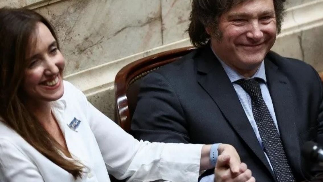 El saludo de  Milei a Villarruel por su cumplea�os y la afectuosa respuesta: "Ya haremos..."