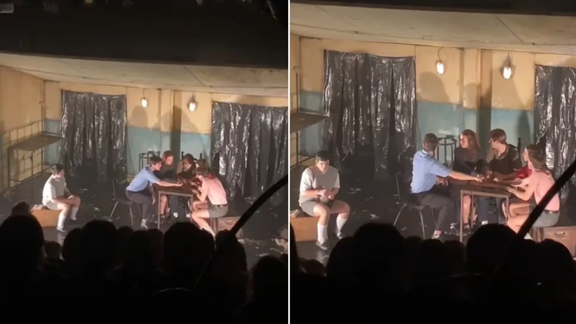 Actores simulaban jugar a la "Ouija" en el escenario y pas� algo terrible