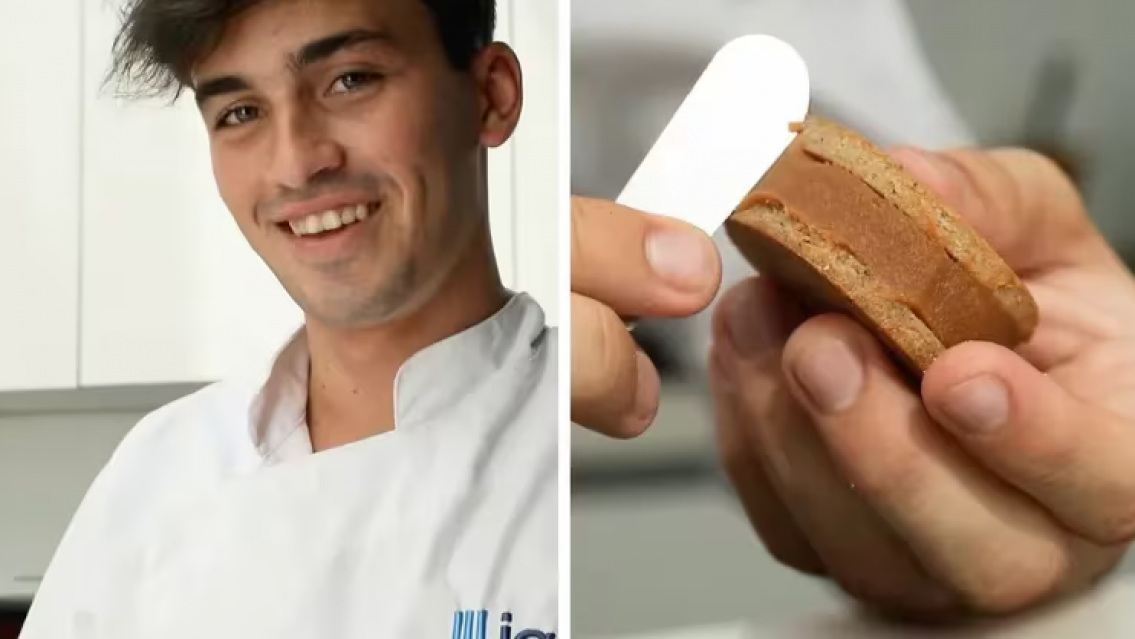 Cero "Nacional y Popular", a cu�nto vende los alfajores "fit" el hijo de Florencia Pe�a