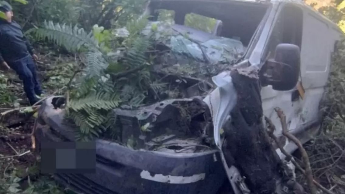 Turistas desbarrancaron y cayeron a 100 metros de altura en San Francisco