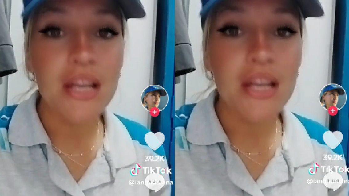 Cont� cu�nto gana como playera en la estaci�n de servicio y sorprendi� a todos