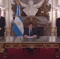 Javier Milei, en cadena nacional: "Este es el último tramo de un esfuerzo heroico "