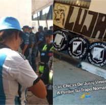 "La polic&iacute;a de Salta nos quit&oacute; la bandera y la regal&oacute;": Hinchas juje&ntilde;os furiosos