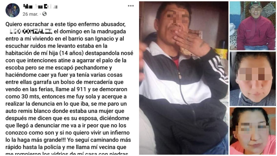 Se meti� en la pieza de una nena de 14 a�os: monstruo salte�o asust� a una familia