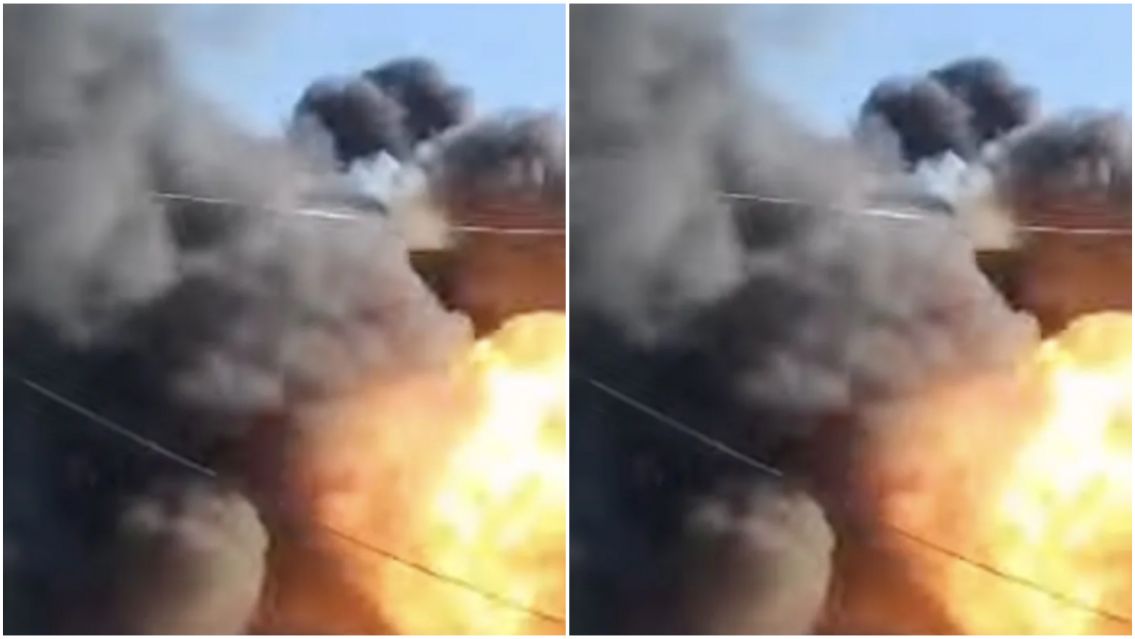 Terrible explosi�n en una cervecer�a: uno de los empleados fue trasladado de urgencia